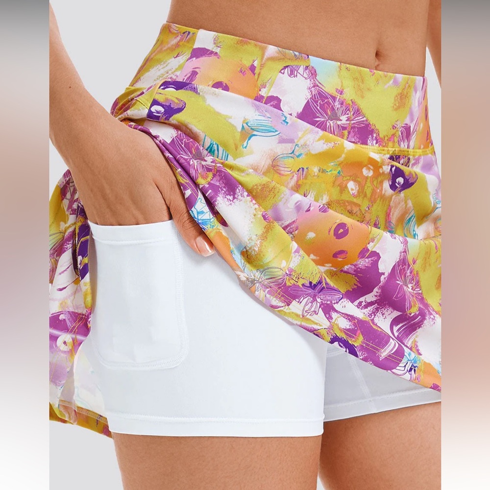 Colorful Women's Skort - Picture 3 of 7